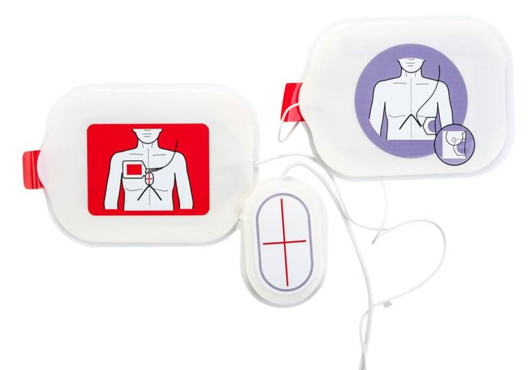 Dospělé defibrilační dvoudílné elektrody ZOLL CPR Stat Padz se sensorem hloubky masáže vybalené